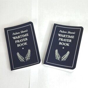 Fulton Sheen's Wartime Prayer Book Lot of 2